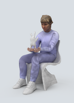 Load 3D model into Gallery viewer, I Know There Are People Who Are Normal But I Don’t Know What Those People Do by Bridget Moser
