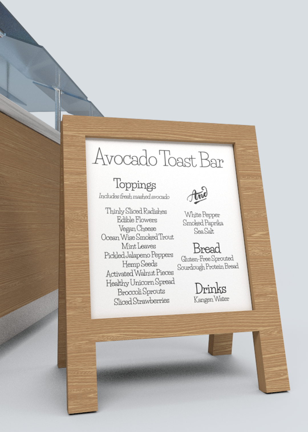 Avocado Toast Bar by Lisa Smolkin